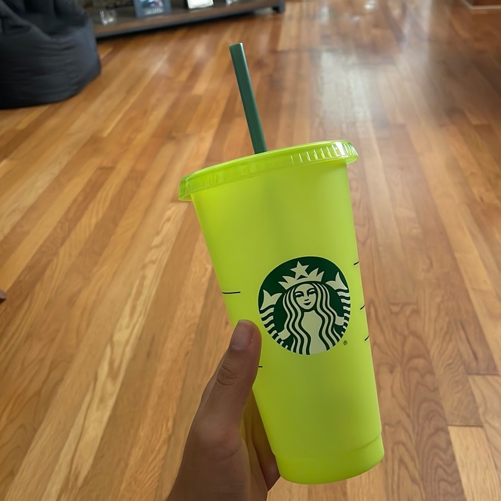 New Green Starbucks cup